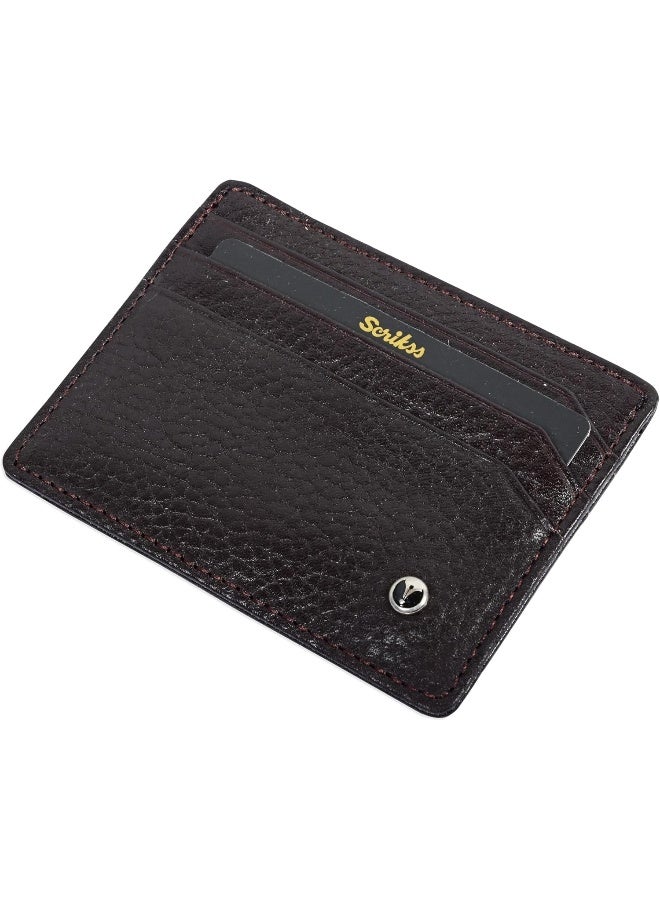 Scrikss Gift Set DR202 - Wallet, Ballpen, and Fountain Pen Gold/Silver/Brown - Image 3