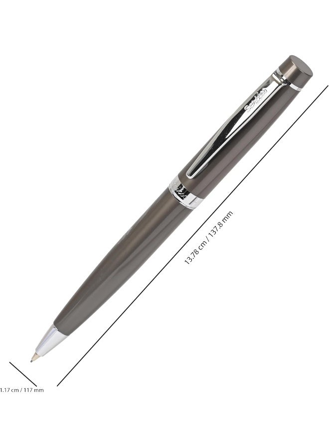 SCRIKSS Stainless Steel Executive Mechanical Pencil 0.7mm - Fine Writing Pencil for Drawing, Lettering & Marking Brown/Silver - Image 4