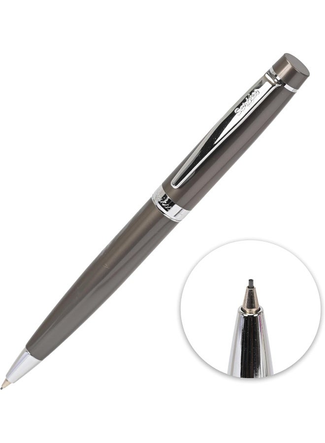 SCRIKSS Stainless Steel Executive Mechanical Pencil 0.7mm - Fine Writing Pencil for Drawing, Lettering & Marking Brown/Silver - Image 3
