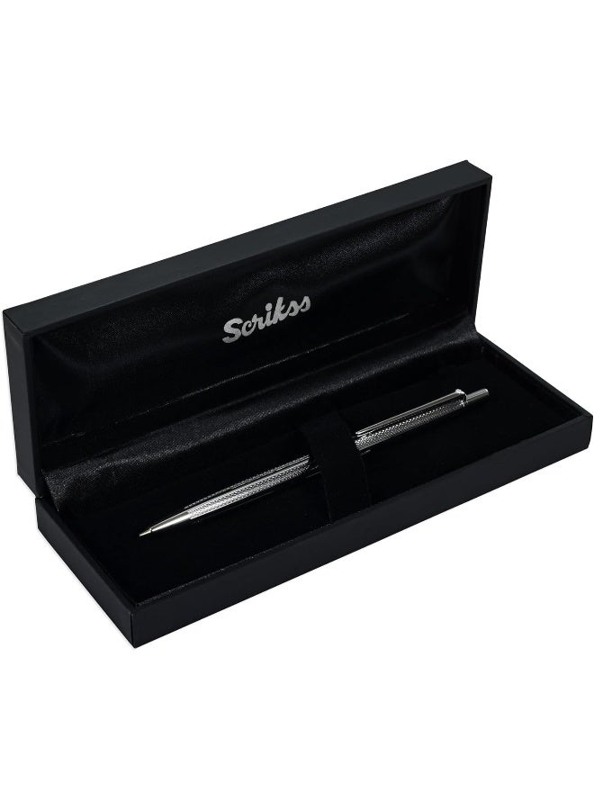 Scrikss Mechanical Pencil With Engrav 711 (Chrome) Silver - Image 1