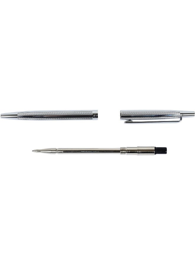 Scrikss Mechanical Pencil With Engrav 711 (Chrome) Silver - Image 3