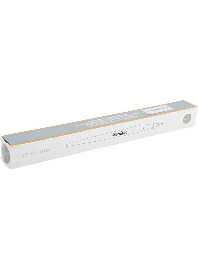 Scrikss Gold Fountain Pen - Medium Thickness - OSPN53024 Gold - Image 4