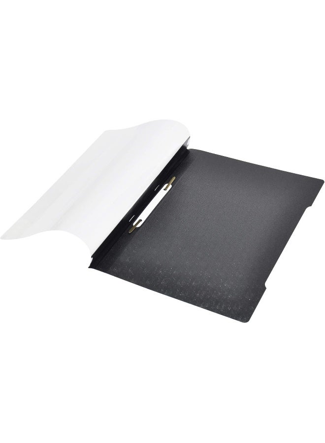 Durable 50-Piece A4 Project File in Black Black/Clear - Image 2
