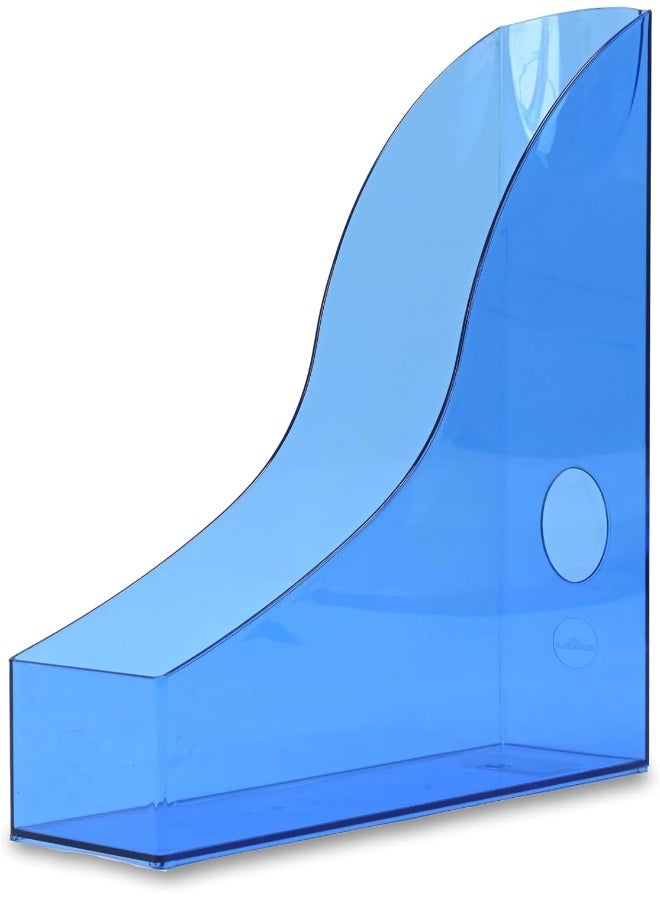 Durable Magazine Rack in Translucent Blue - DUOT1701-7125-40 Blue - Image 1