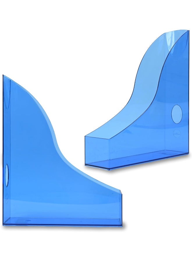 Durable Magazine Rack in Translucent Blue - DUOT1701-7125-40 Blue - Image 3