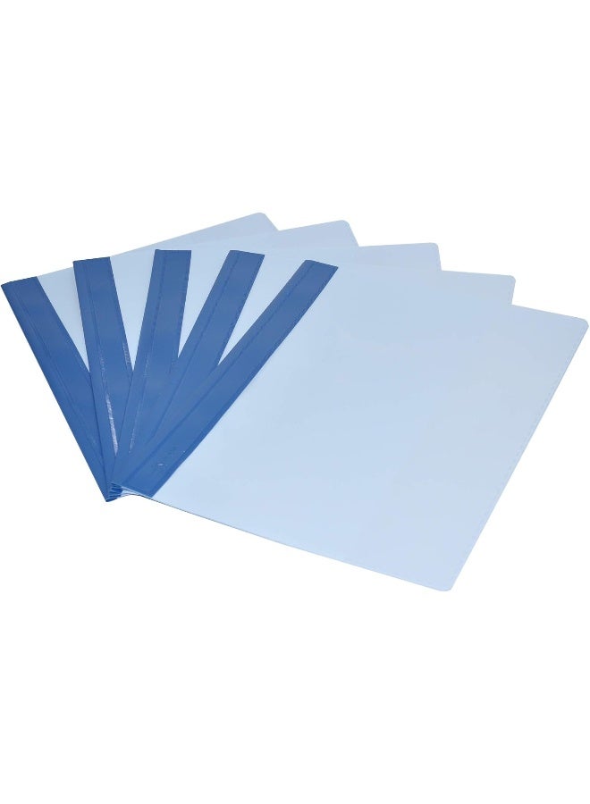 Durable DUPG2715-06 Project File, A4 Size, Blue, 25 Pieces Blue - Image 1
