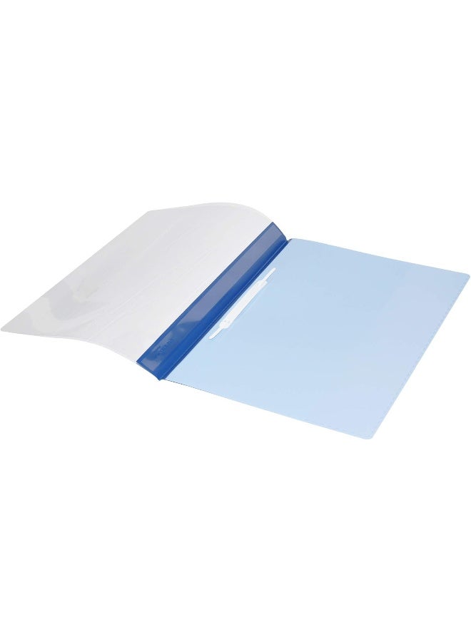 Durable DUPG2715-06 Project File, A4 Size, Blue, 25 Pieces Blue - Image 2