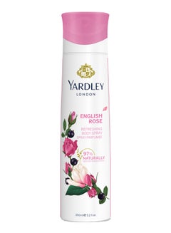 Yardley English Rose Body Spray 150ml  - Image 1