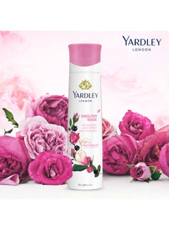 Yardley English Rose Body Spray 150ml  - Image 2