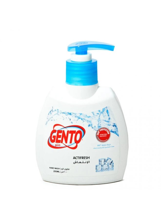 GENTO Anti Bacterial Hand Wash White 200ml