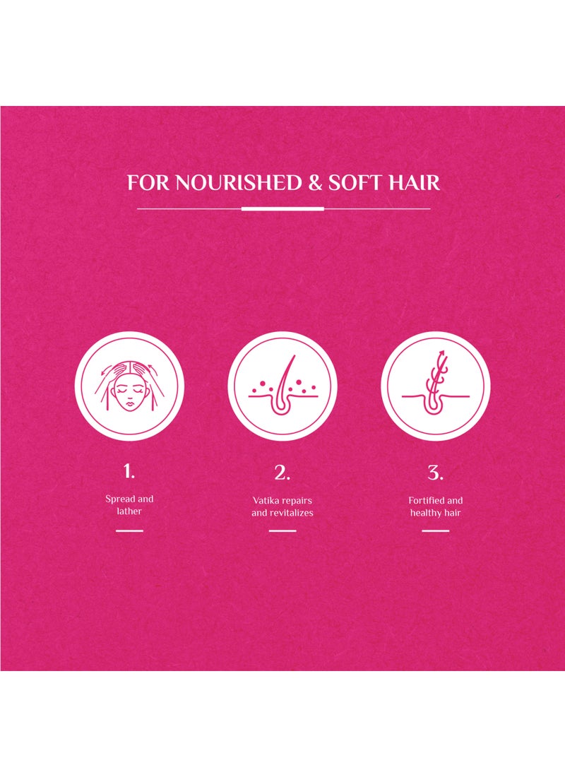 فاتيكا ناتشورالز شامبو التجديد والإصلاح غني بالبيض والعسل للشعر التالف وأطراف الشعر المتقصفة - Image 2