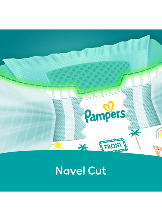 Pampers - Rash Protection Taped Diapers, Size 2, 3-8kg, Carry Pack, 23 Count - Image 1