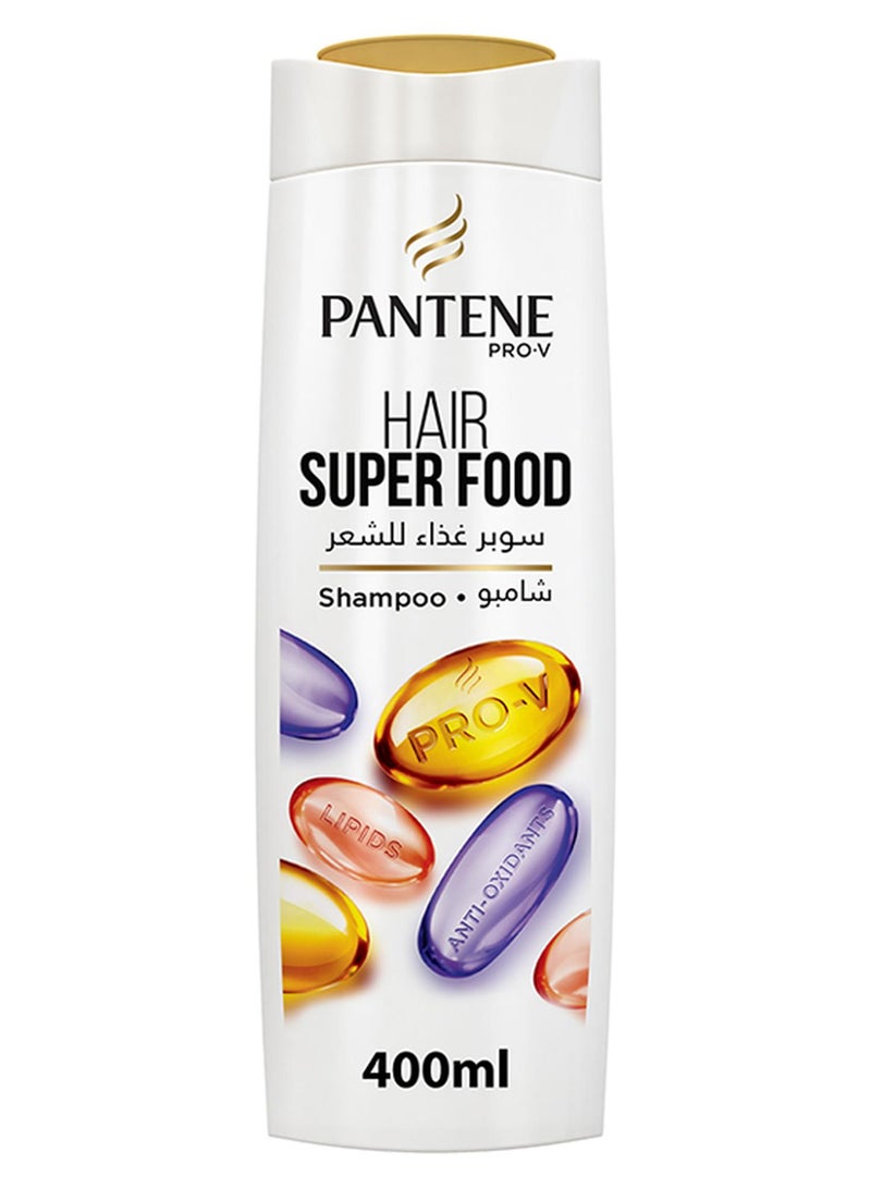 Pantene Pro-V Hair Super Food Shampoo 400ml - Image 1