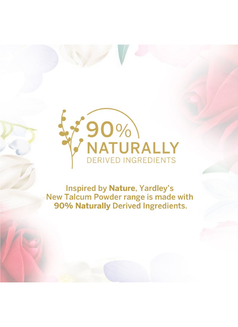 ياردلي بودرة تلك برائحة الورد الأحمر 125جرام - Image 5