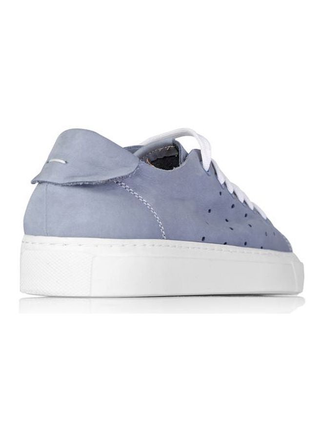 Darkwood Nubuck Lace-up Sneakers Steel Blue - Image 1