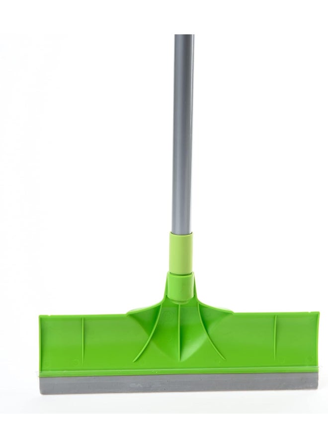 Scotch Brite Floor Squeegee with Stick AS300, 1 set/pack | 30cm squeege + stick | Multipurpose | Rubber | Floor Wiper | Floor Brush | Kitchen | Garden | Wiper Bathroom Floor Wiper | All Floors Green 30cm - Image 3