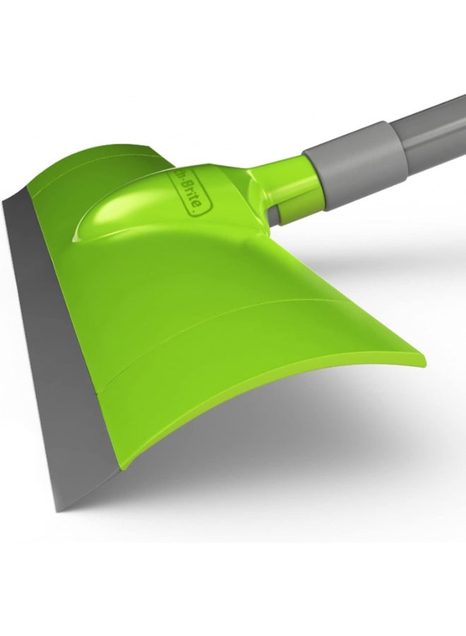Scotch Brite Floor Squeegee with Stick AS300, 1 set/pack | 30cm squeege + stick | Multipurpose | Rubber | Floor Wiper | Floor Brush | Kitchen | Garden | Wiper Bathroom Floor Wiper | All Floors Green 30cm - Image 5