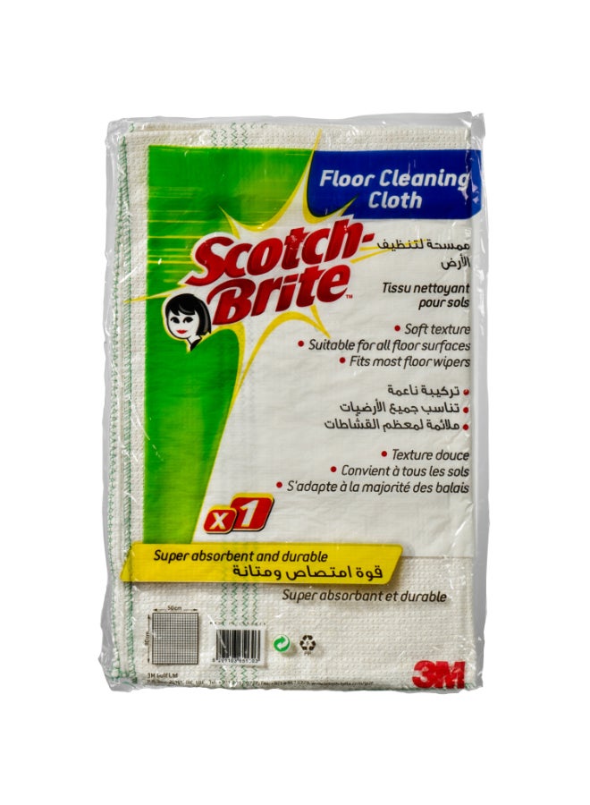 سكوتش برايت قماش تنظيف الأرضيات، قطن، نسيج ناعم. 1 قماش/عبوة - Image 1