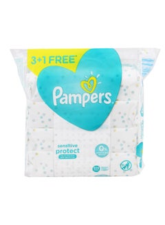 Baby Wipes for Sensitive Skin, Pack of 3 + 1 Free - pnsku/N29832557A/45/_/1734582145/39d6bfa4-24ef-4229-9d98-6f6b36a99b1d