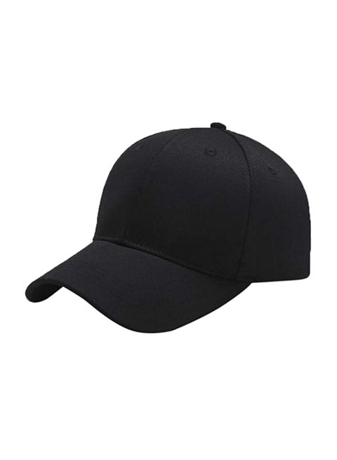 Simple Baseball Cap Black