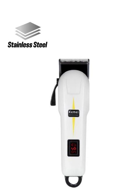 Rechargeable Hair Clipper Trimmer White/Black