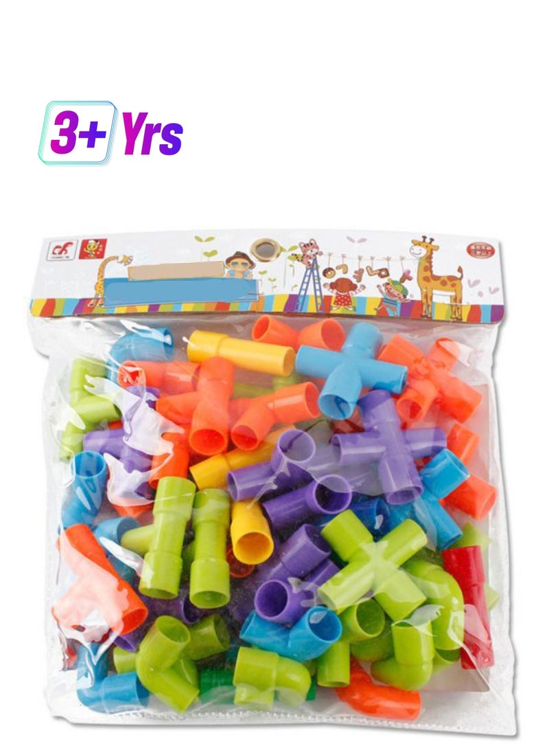 00450LGQ Plastic Spelling Pipe Blocks 3+ Years  - Image 1