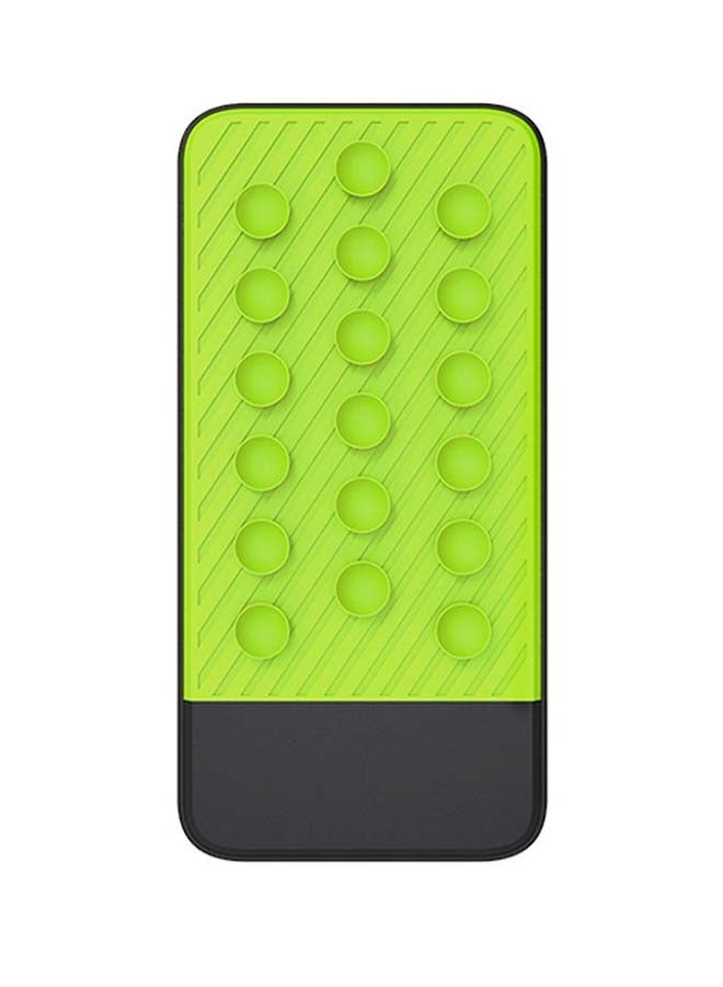 Goui Lux 10 Power Bank + Wireless Charger - Fast Charging, Qi Technology, PD Power Delivery 18W, Qualcomm Quick Charge 3.0, Smart Charging with USB and Type-C Ports - Black/Green Black/Green - Image 1