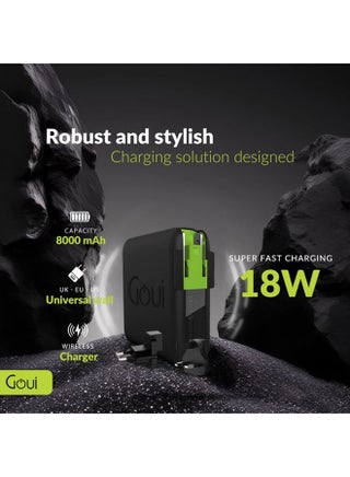 Buy Goui 8000 mAh Power Bank With Wireless And Wall