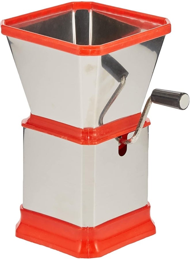 راج قطاعة مصنوعة من الفولاذ للفواكه الجافة والتوابل رمادي 35سم - Image 1