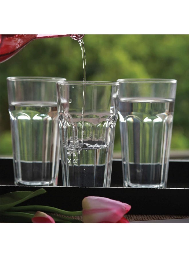 Ocean Centra Long Drink Glass, Set Of 6, Clear, 495 Ml, P01963, Tall Glass, Collins Glass, Delmonico Glass, Cocktail Glass, Water Glass, Juice Glass Clear 6x495ml - Image 4