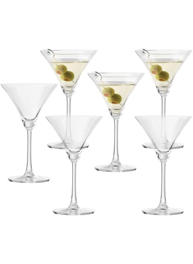 Ocean Madison Cocktail Glass, Set Of 6, Clear, 285 Ml, 015C10, Martini Glass, Coupe Glass, Margarita Glass, V-Shaped Glass, Conical Glass Clear 285ml - Image 3