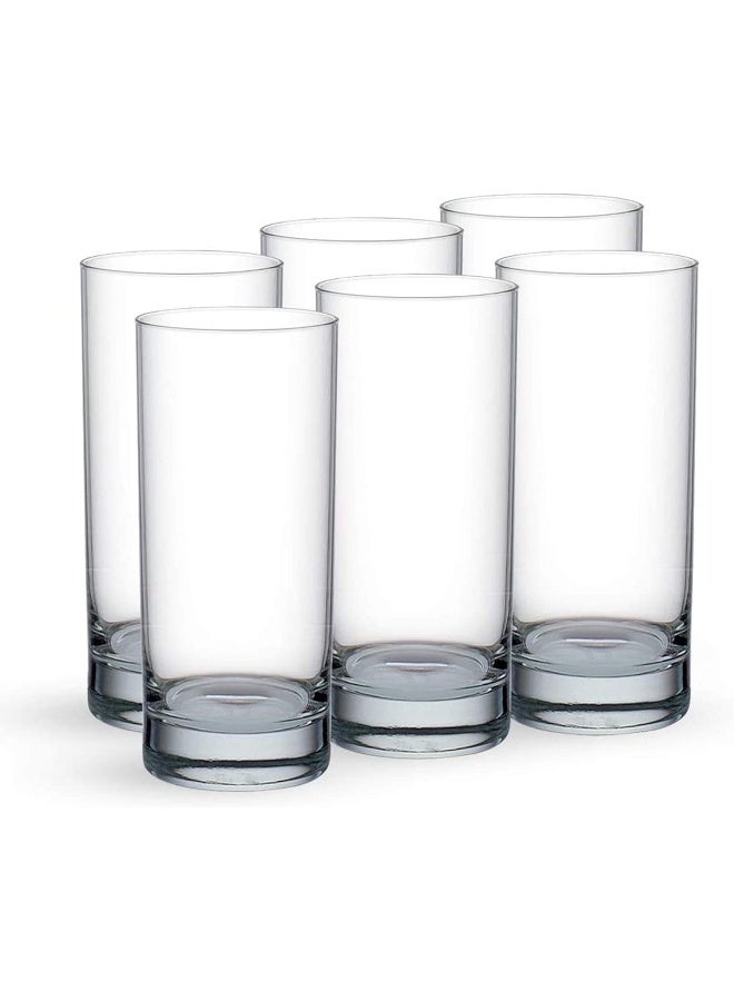 Ocean San Marino Hi Ball Glasses - Clear, 290Ml, Set Of 6, Mocktail or Cocktail Glass Clear - Image 1