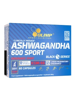 Olimp Ashwagandha 600 Sport 60 Capsules  - Image 1