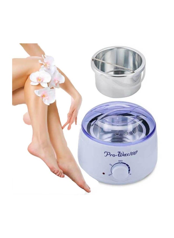 Pro-Wax100 Electric Wax Melting Pot White/Purple - Image 4