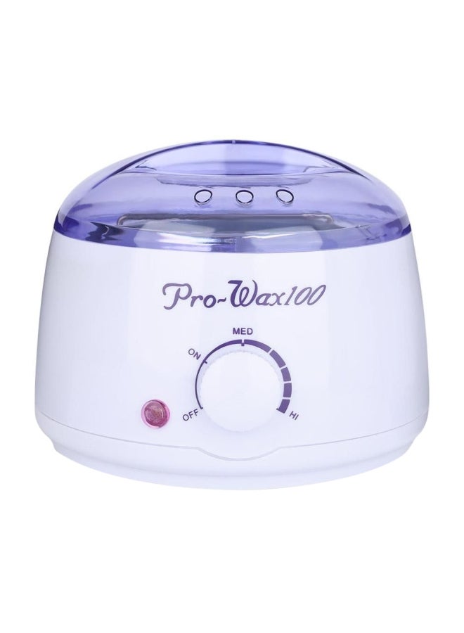 Pro-Wax100 Electric Wax Melting Pot White/Purple - Image 1