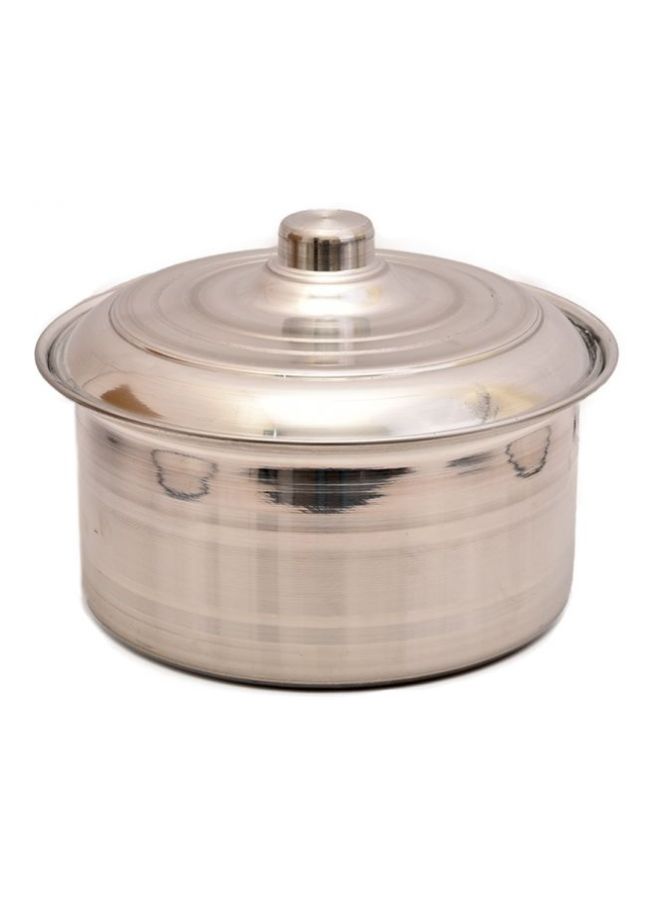 Non-Stick Aluminum Pot Silver