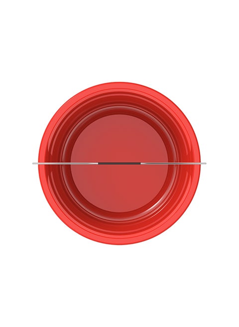 Bucket CompEx Plastic Round Red 15.0Liters