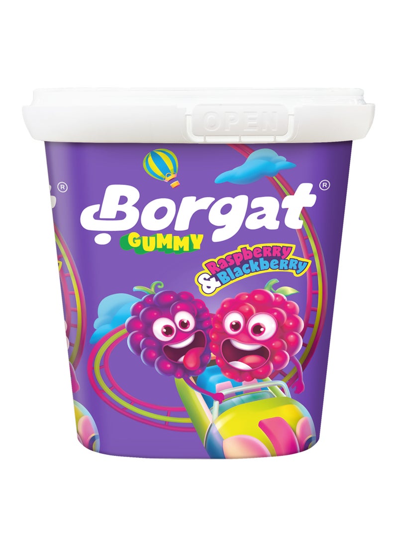 بورجات حلوى هلامية بنكهة توت العليق والتوت الأسود 160جرام - Image 1