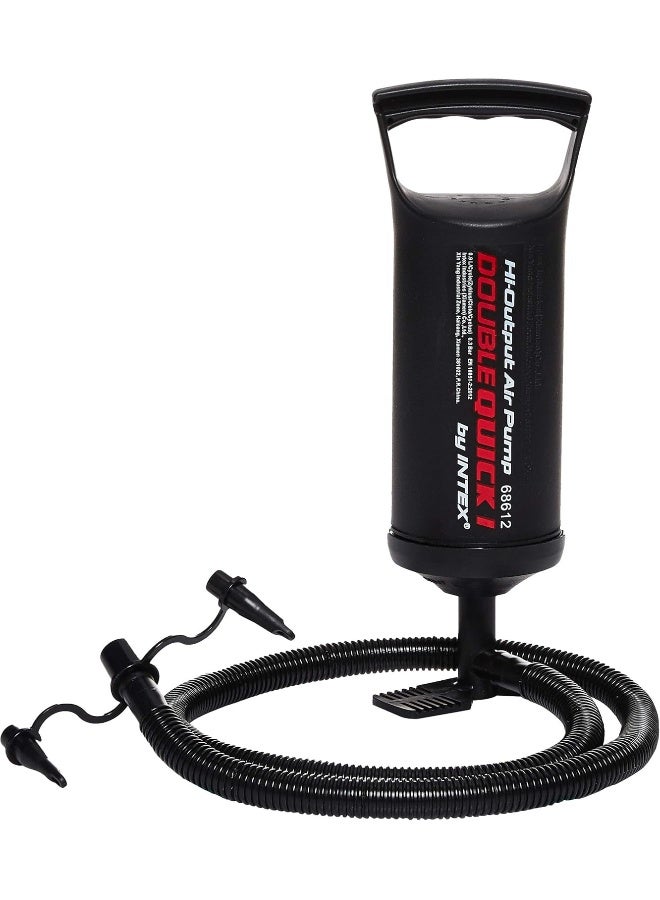 Intex Twin/Single 66810 Kids Travel Bed Set Airbed With Hand Pump Polystyrene White 107x168x25cm - Image 5