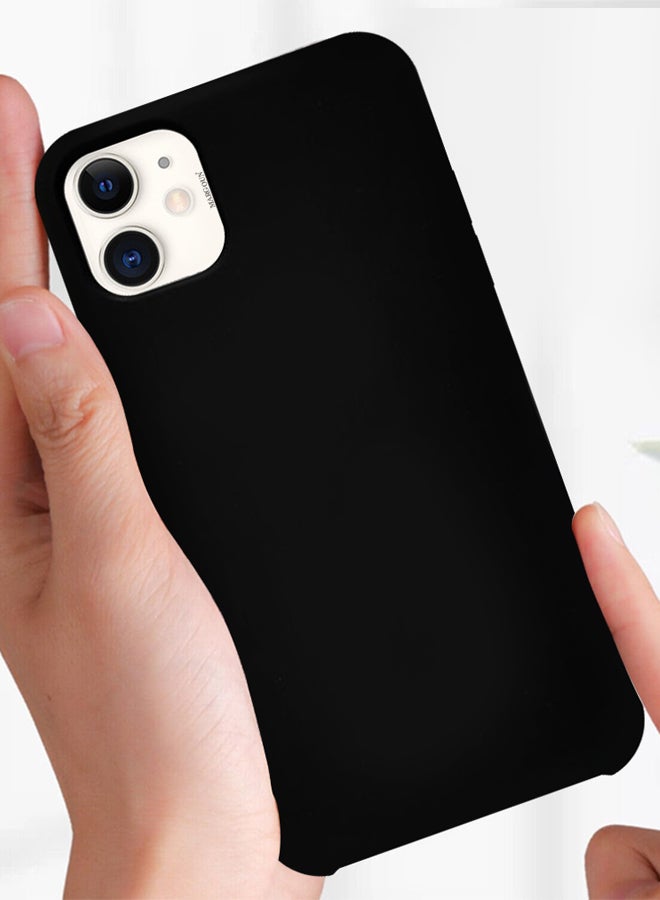 Silicone Case Cover For Apple iPhone 11 Black - Image 5