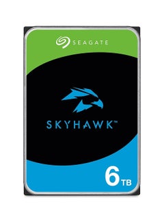Skyhawk 6TB SATA 6.0Gb/s 3.5'' Internal Hard Drive, 256 MB Cache, 5400RPM, 180 MB/s Maximum Data Transfer Rate, Supports up to 64 HD Cameras, 1 Million Hours MTBF | ST6000VX009 6 TB