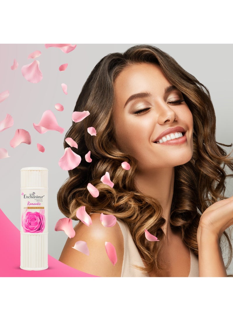 Enchanteur Romantic Perfumed Talc Powder Multicolour 125grams - Image 5