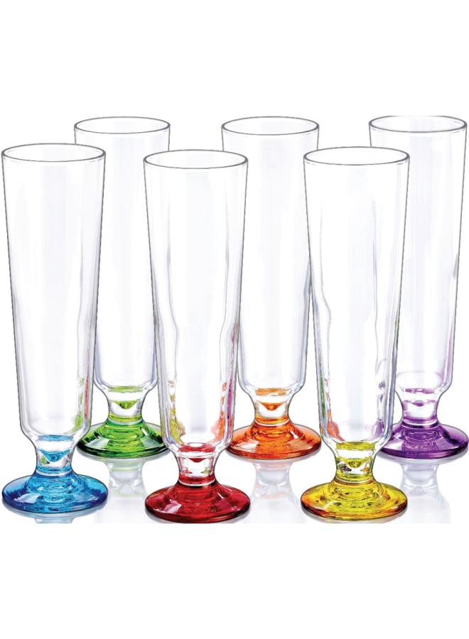 ديكافر طقم أكواب زجاج مكون من 6 قطع شفاف 320ملليلتر - Image 1