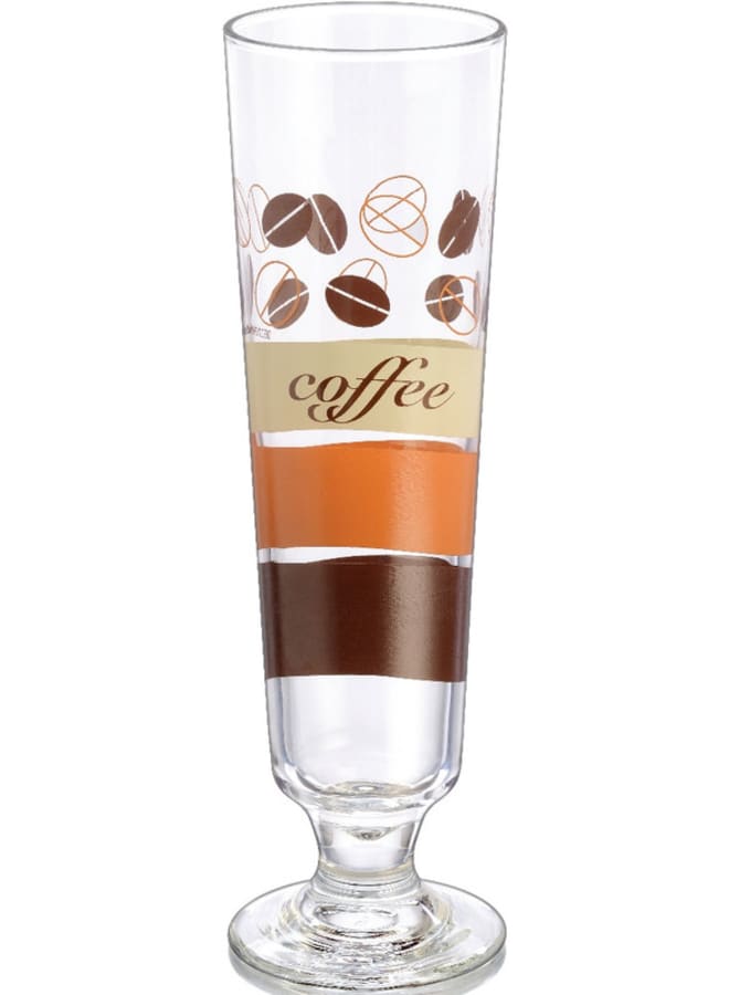 طقم أكواب زجاجية للمشروبات مكون من 3 قطع متعدد الألوان 320ملليلتر