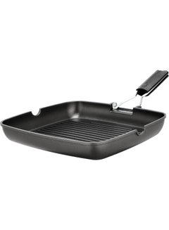 illa Moving Handle Grill Pan Black 28x28cm  - Image 2