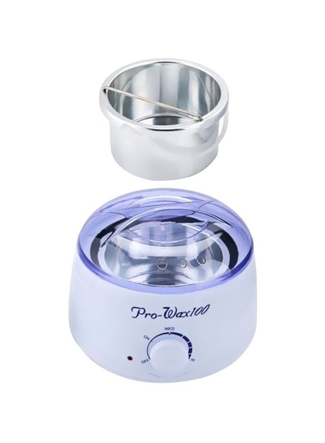 برو واكس 100 جهاز تسخين حبيبات الشمع الكهربائي مع عصا لاستخدام الشمع أرجواني / فضي - Image 1