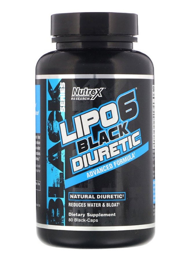 Nutrex Research Lipo-6 Black Diuretic Supplement - 80 Capsules  - Image 4