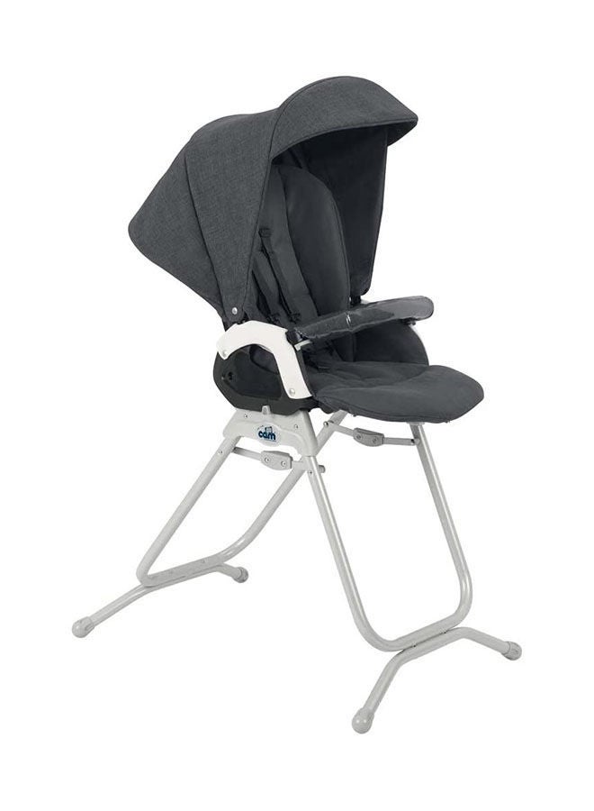 cam - Baby Carrycot Stand And Car Seat, Compatible With Coast Carrycots, Stand, Natural Folding Stand, Travel Stand, Maximum Hygiene In The Home, Compact Folding, Fluido Up To 0 To 15 Kg. - White - Image 1