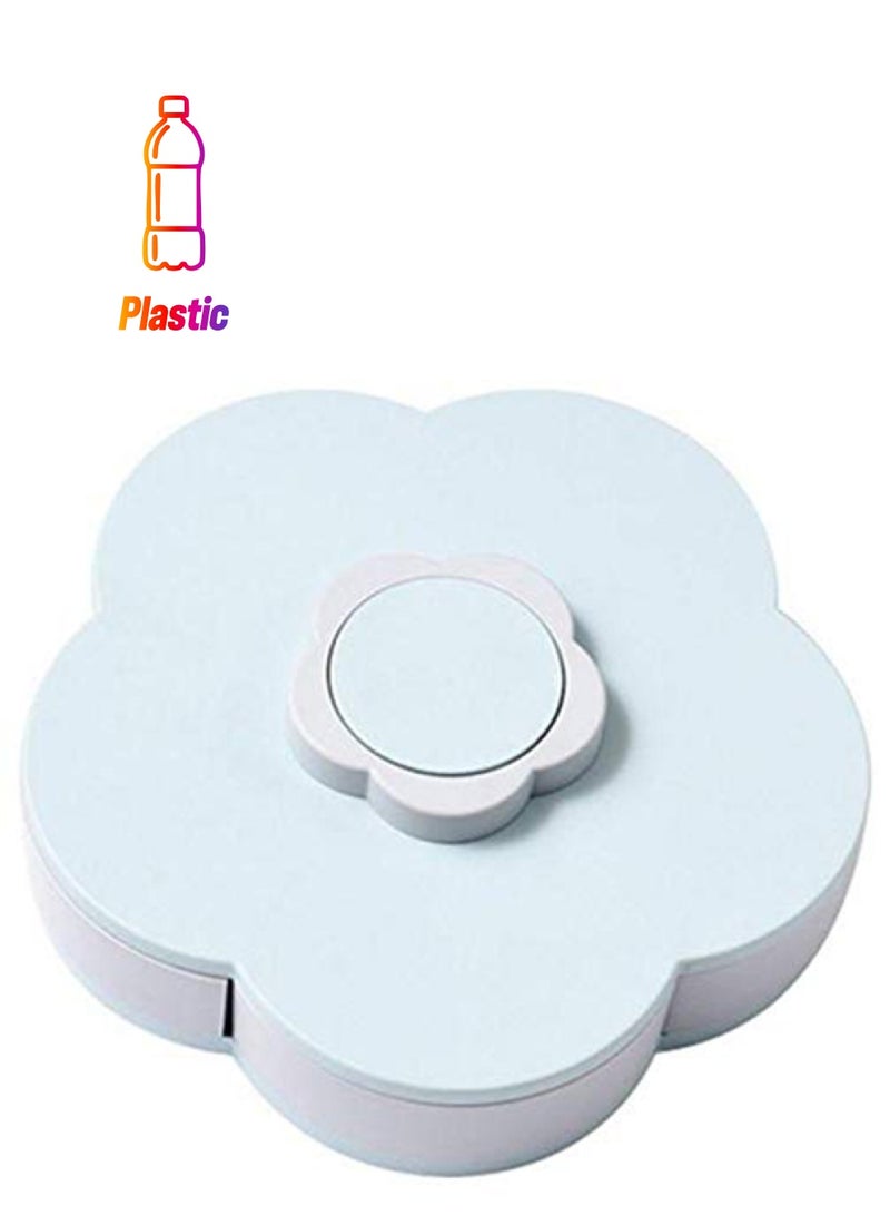 Better Look Flower Petal Candy Storage Box Blue/White  - Image 1