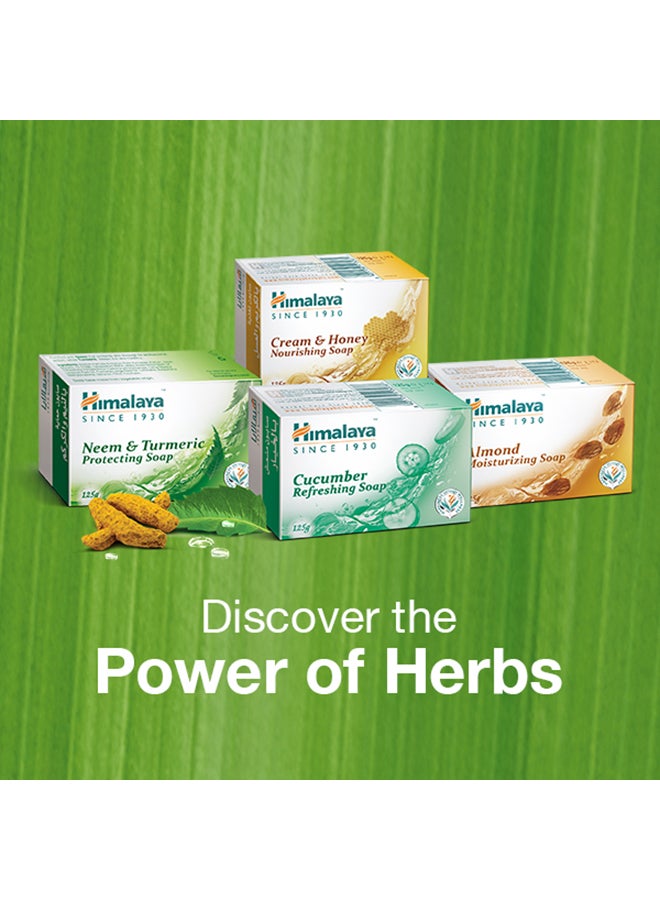 Himalaya Pack Of 6 Cream And Honey Nourishing Soaps 125grams - Image 5